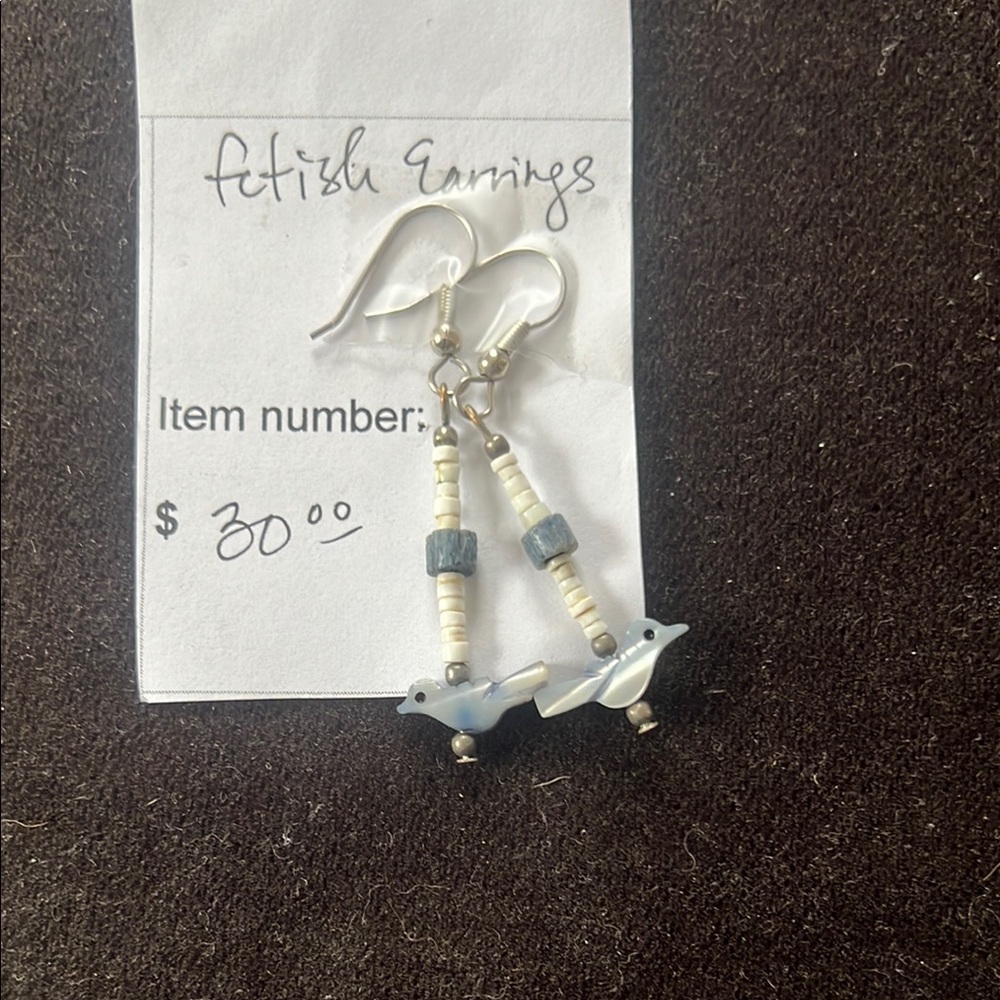 Charming Bird Beaded Earrings